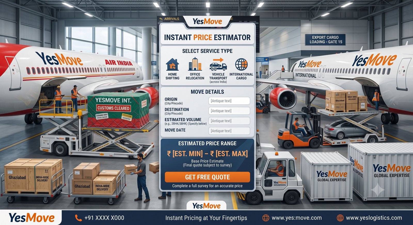 Moving Cost Estimator